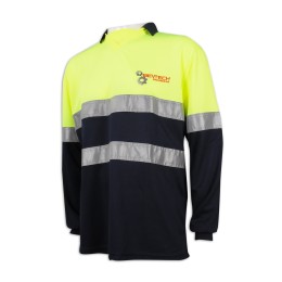 D288 Production of reflective strip industrial uniforms Long-sleeved industrial Polo drinks Catering industry Industrial uniforms garment factory D288 Production of reflective strip industrial uniforms Long-sleeved industrial Polo drinks Catering industry Industrial uniforms garment factory